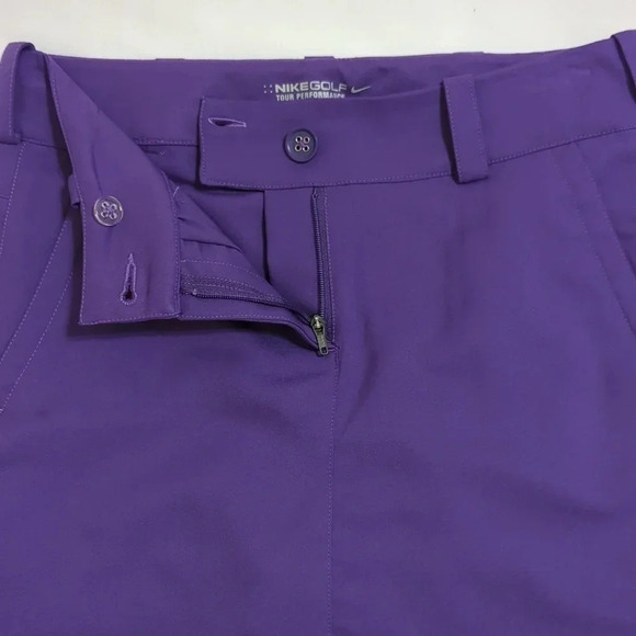 Nike Golf Tour Performance Dri-Fit Skirt, Color Deep Purple Size 0 - Picture 6 of 12